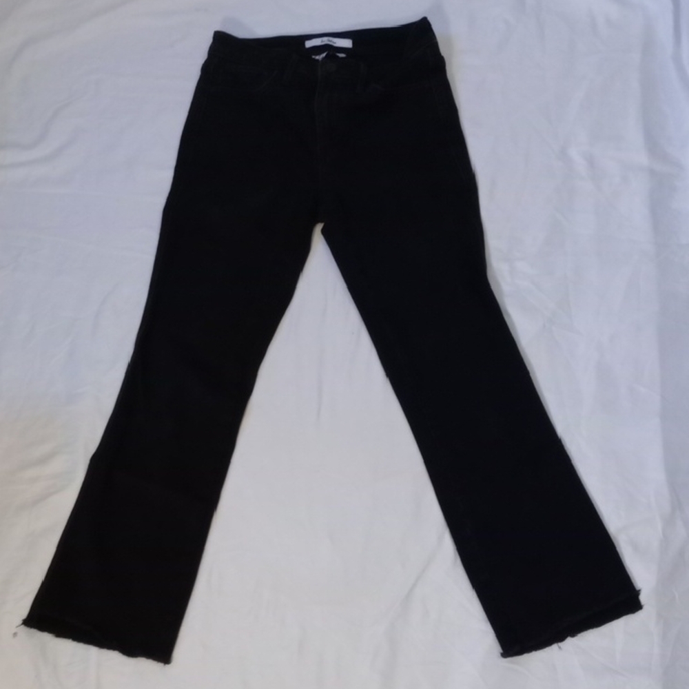 Sam Edelman, Black The Stiletto Crop Boot Jeans, Size 24